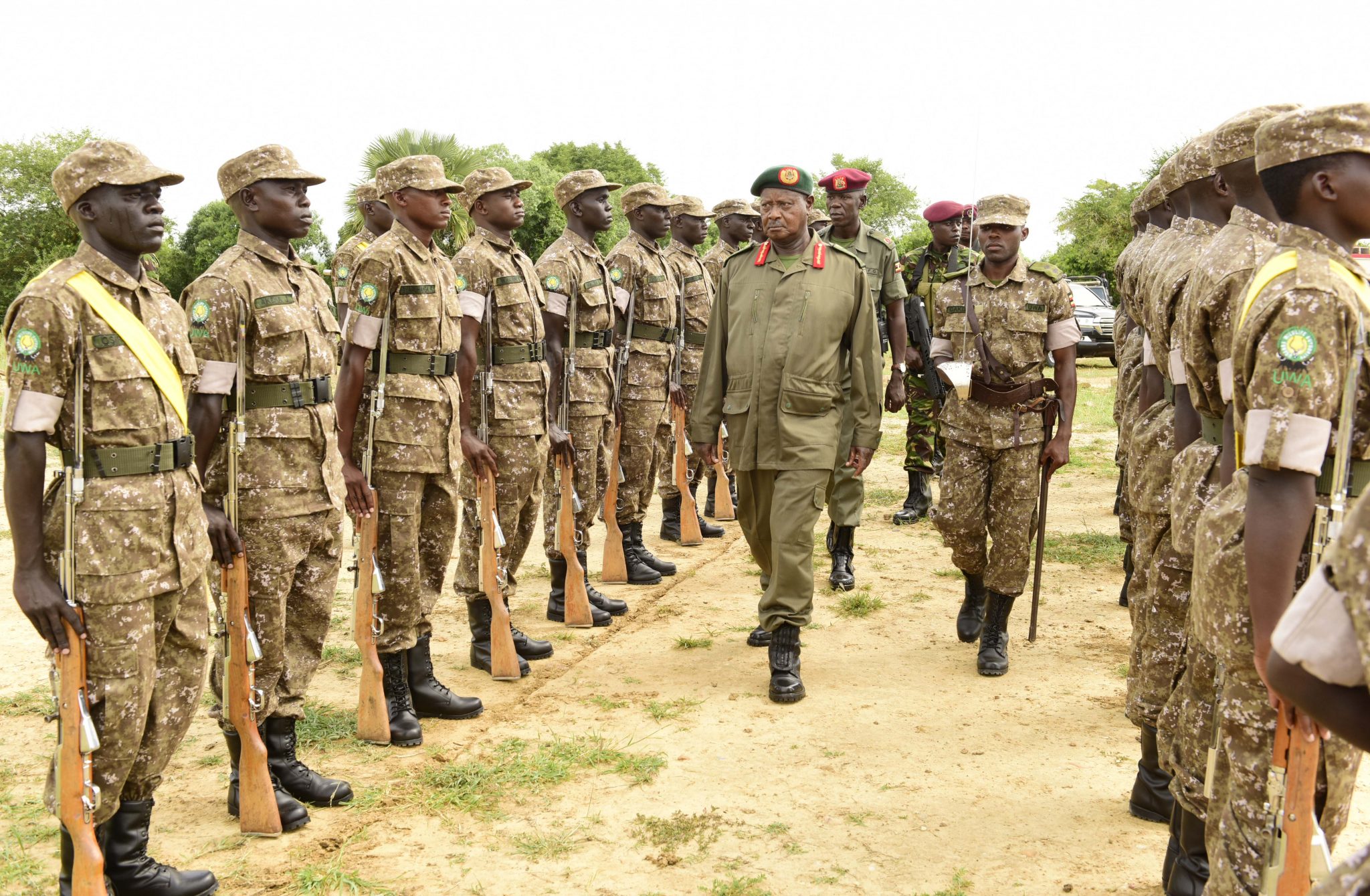 487 Game ranger recruits passed out at Paraa Training Wing