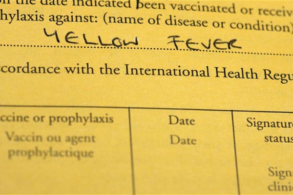 Health requirements on a Ugandan Safari