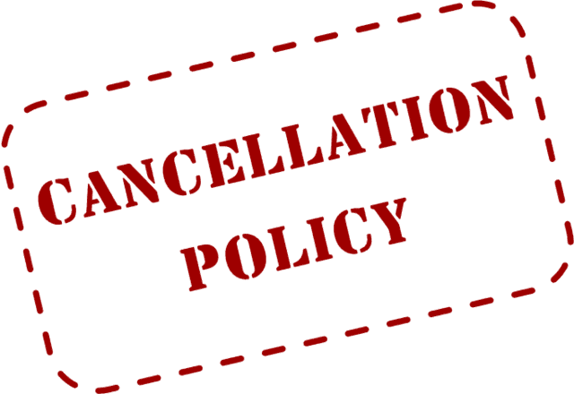 CANCELLATION POLICY